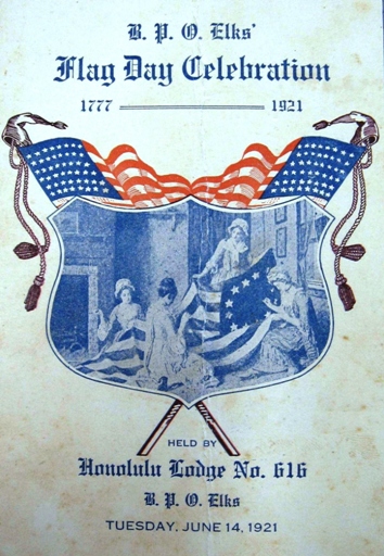 1921 Flag Day