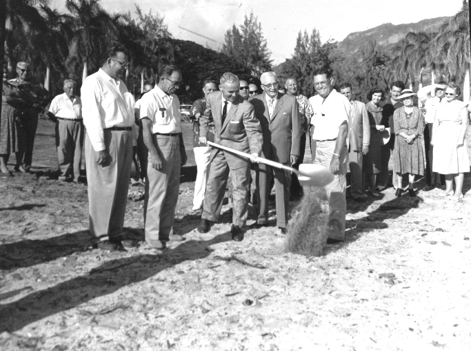 Ground Breaking new bldg